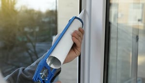 caulking window